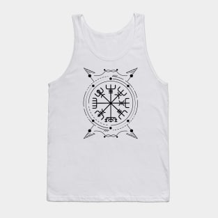 Vegvisir - The Viking Compass | Norse Pagan Symbol Tank Top